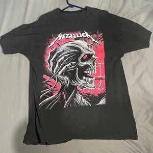 Vintage Metallica Heavy Weight Skull T-Shirt Medium